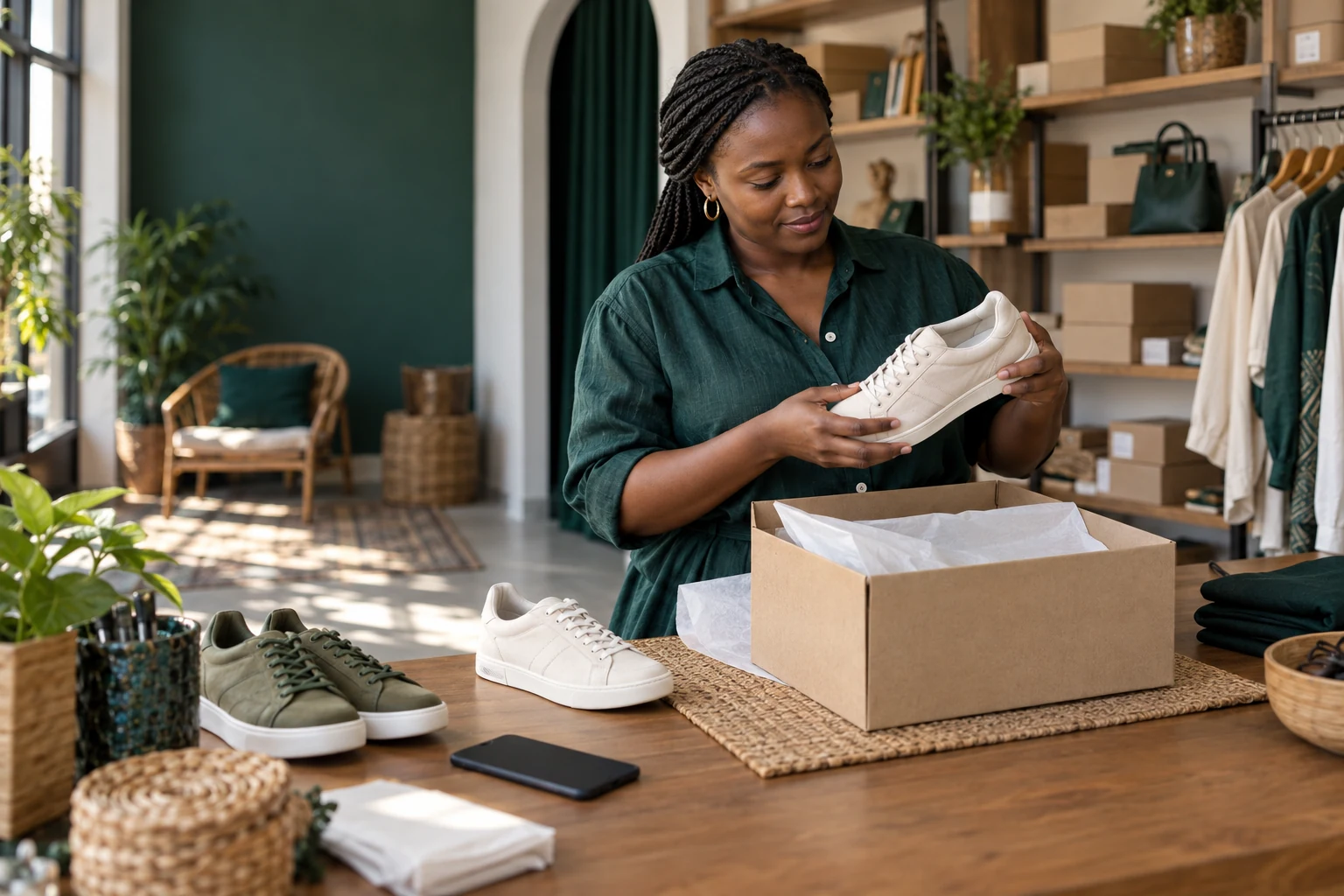 Une commande est préparée et son stock vérifié.